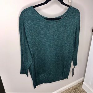 Teal oversized sweater. NWT